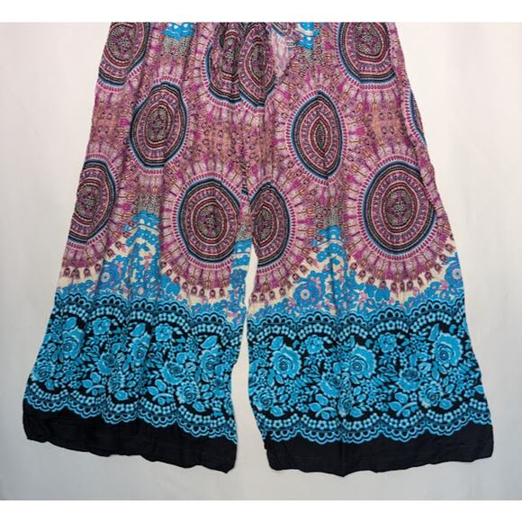 BOHO Hippie earthy Mandala pants from Costa Rica Standard Size S-M-L - Picture 4 of 7
